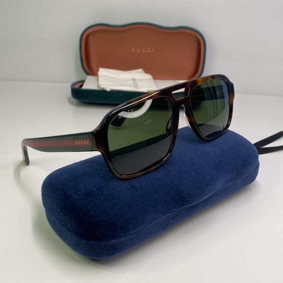 💯- New Original GG0925S 002 Pilot-Frame Acetate Sunglasses - Picture 13 of 15